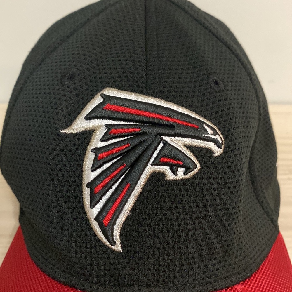 NFL New Era 39Th Atlanta Falcons black/red mens hat size Med/Lg - Picture 2 of 8
